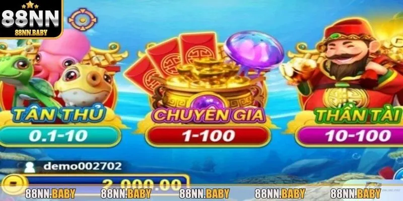 Điểm danh một số sảnh hấp dẫn nhất của bắn cá Thần Tài